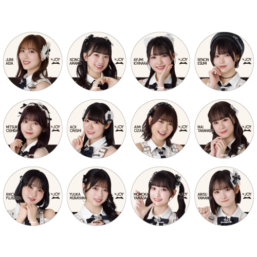 ランダム缶バッジ（「体育館ディスコ」衣装）