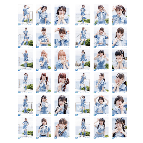 生写真セット（「夏が来たから」歌唱衣装）