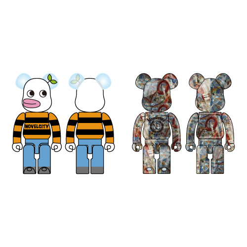 【24】Novelbright×BE@RBRICK 100% 2pcs set