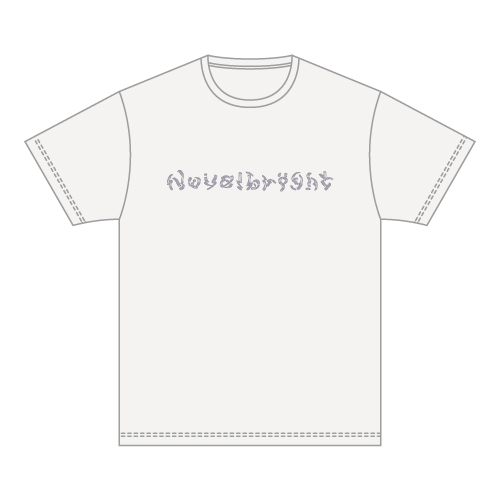 ぐにゃロゴTシャツ Type A【バニラ】