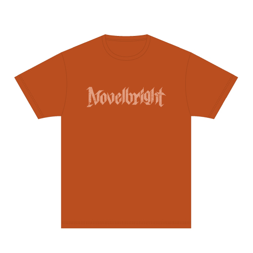 Novelbright Logo Tシャツ【ヴィンテージオレンジ】