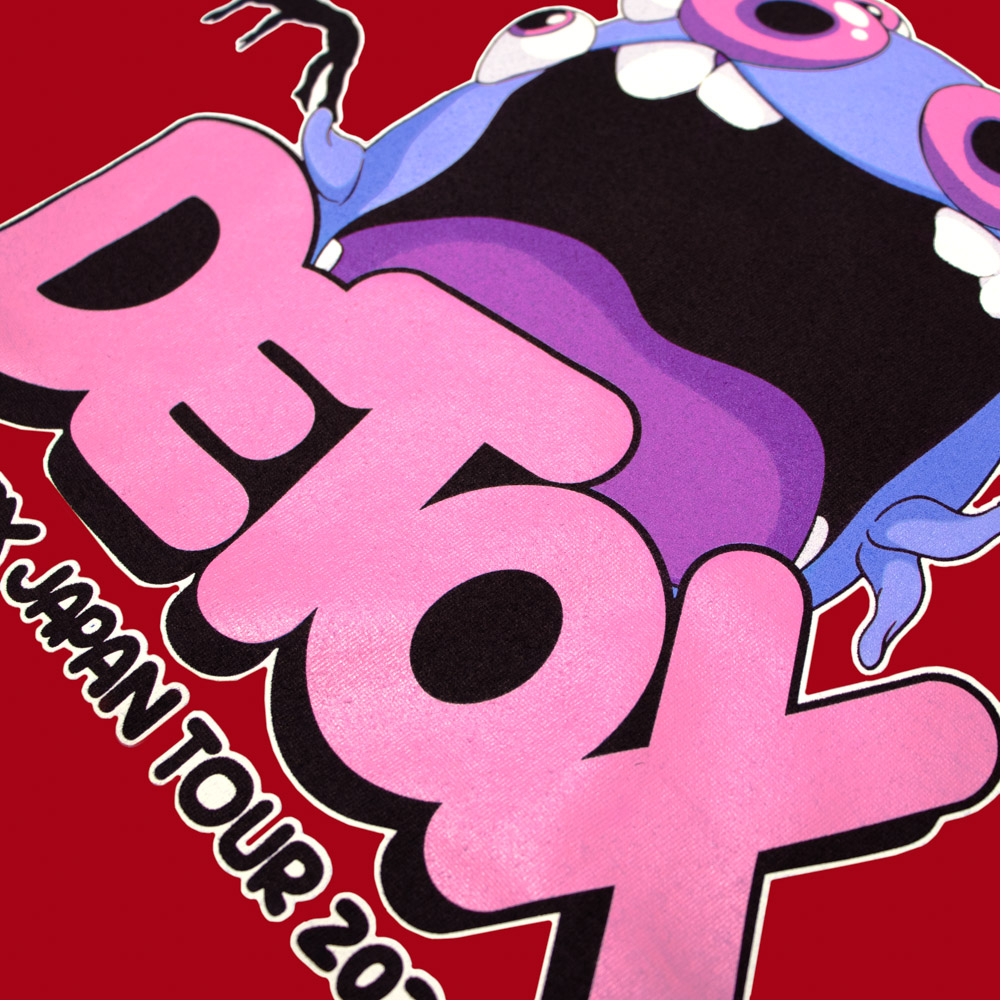 2025 DETOX JAPAN Tシャツ D / RED