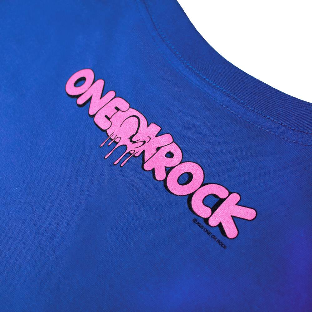 2025 DETOX JAPAN Tシャツ D / BLUE