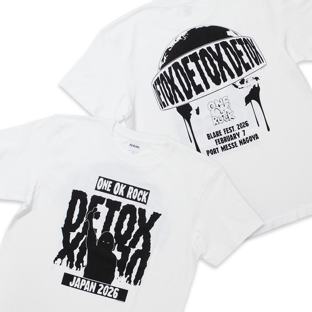 2026 ONE OK ROCK (BLARE) Tシャツ / WHITE