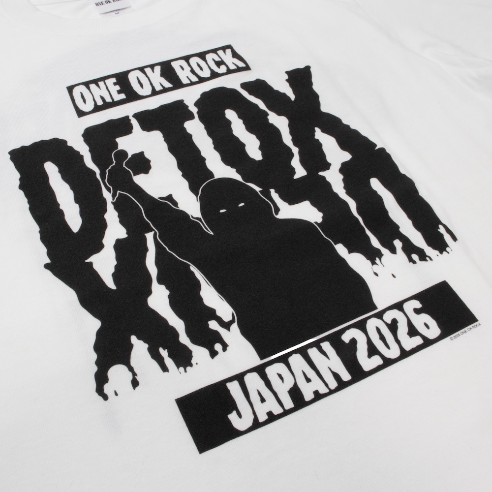 2026 ONE OK ROCK (BLARE) Tシャツ / WHITE