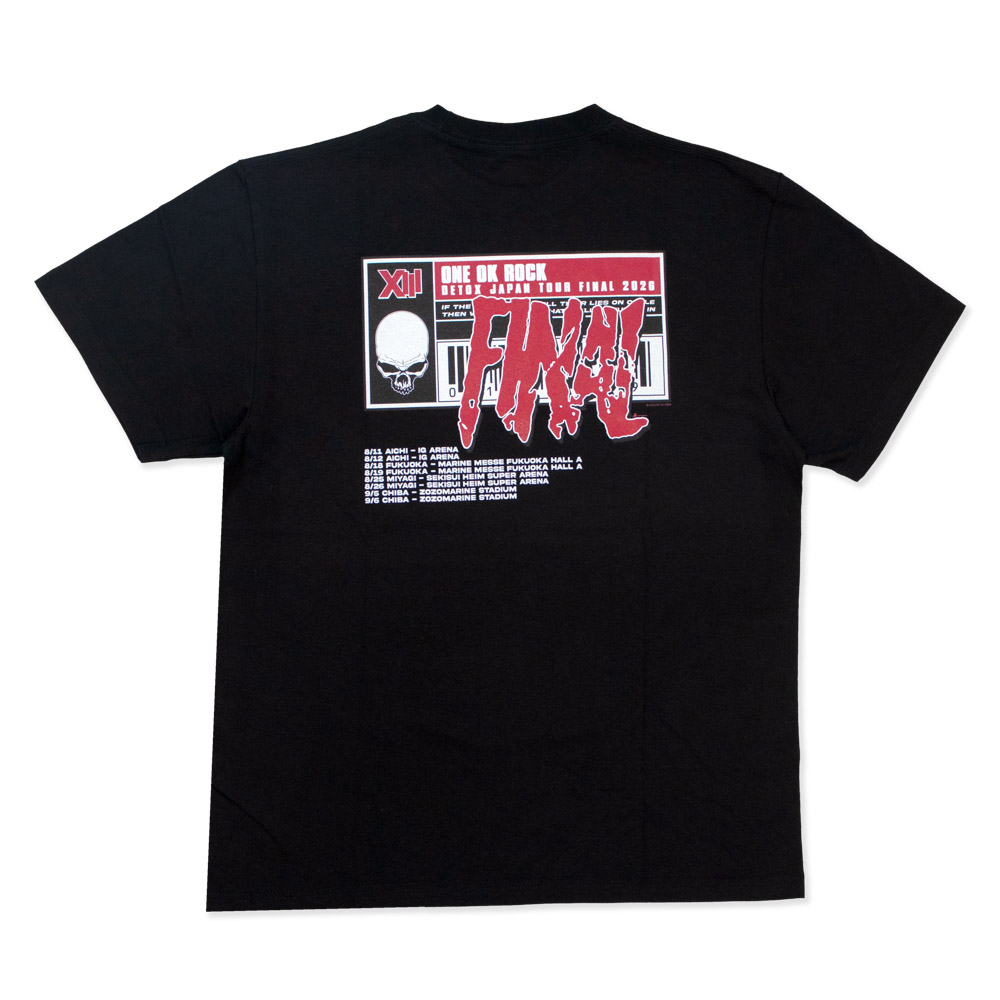 2026 DETOX JAPAN FINAL Tシャツ A / RED