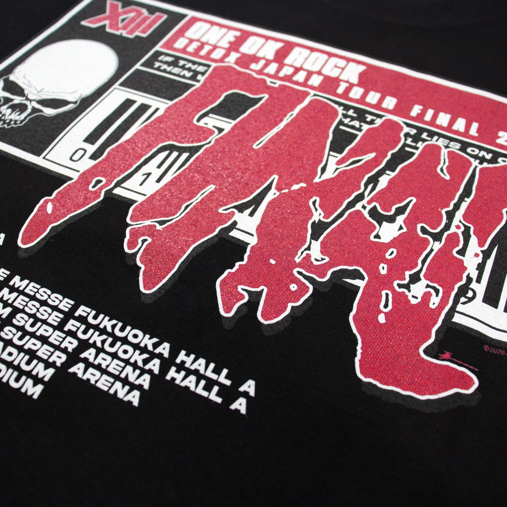 2026 DETOX JAPAN FINAL Tシャツ A / RED