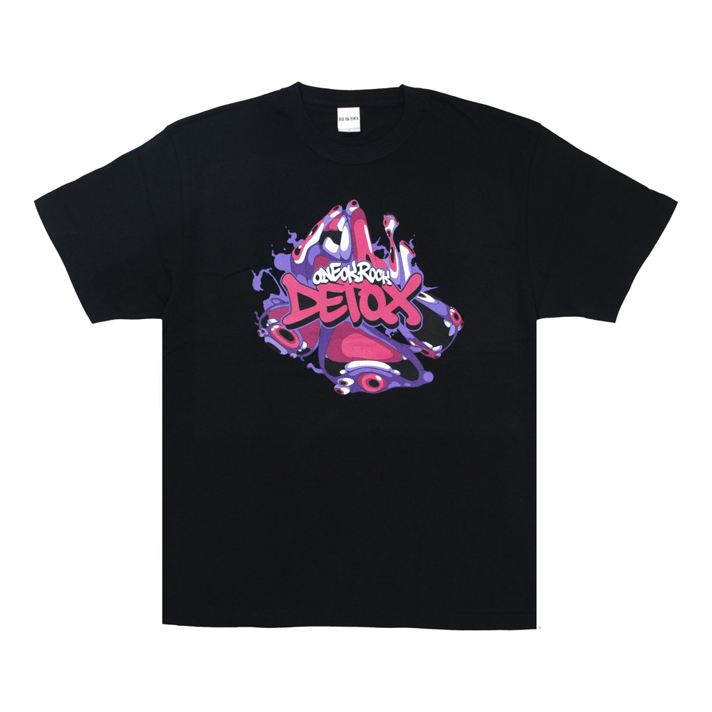 2026 DETOX JAPAN FINAL Tシャツ B / BLACK
