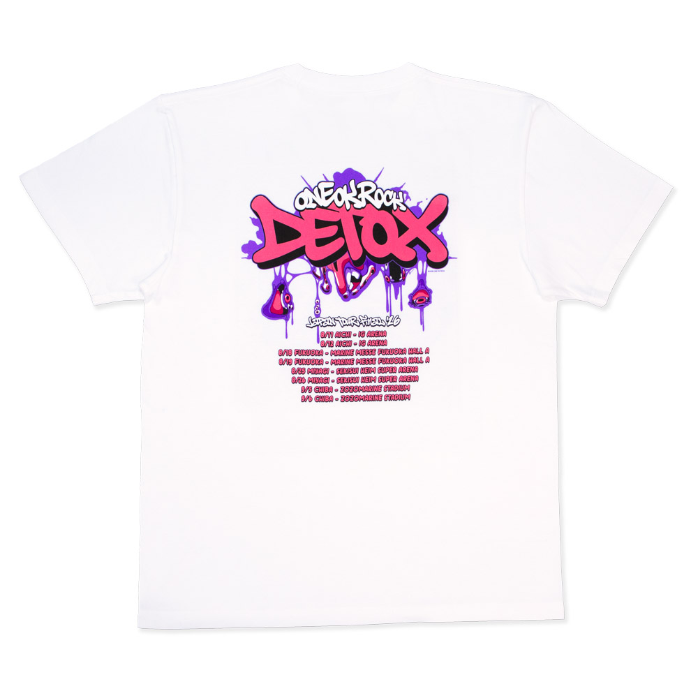2026 DETOX JAPAN FINAL Tシャツ B / WHITE