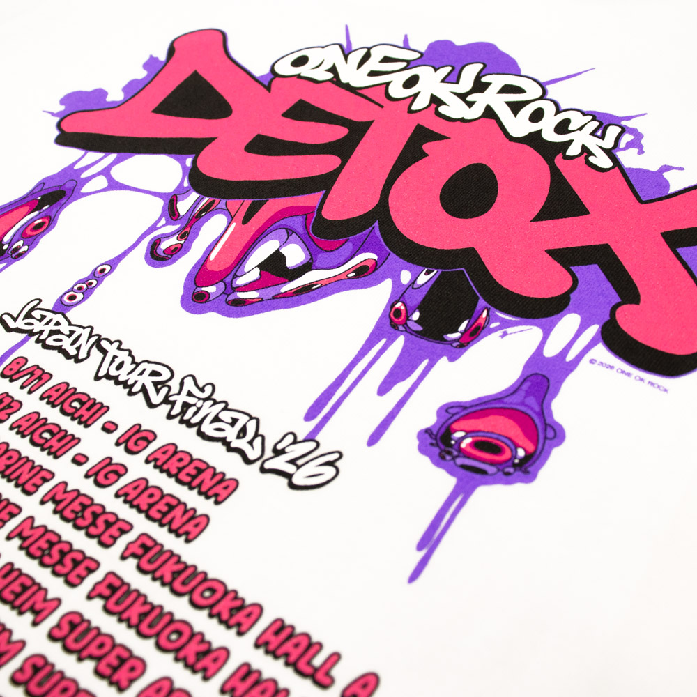 2026 DETOX JAPAN FINAL Tシャツ B / WHITE