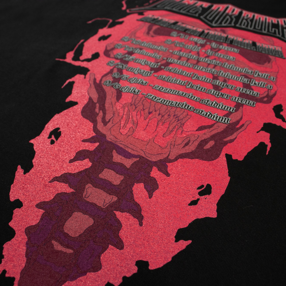2026 DETOX JAPAN FINAL Tシャツ D / RED