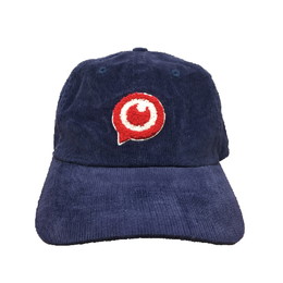 コーデュロイキャップ/ネイビー
