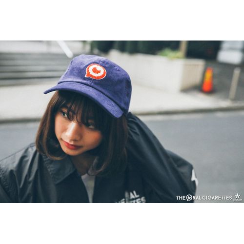 コーデュロイキャップ/ネイビー