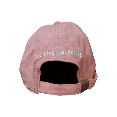 コーデュロイキャップ/ピンク