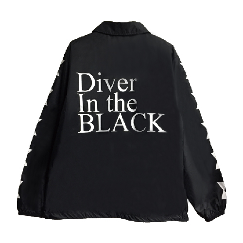 Diver In the BLACK オリジナルコーチジャケット