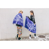 グランジロゴバスタオル/ネイビー