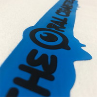 マーカー目玉ロゴラバープリントTシャツ/ホワイト