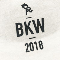 マーカー目玉ロゴラバープリントTシャツ/ホワイト