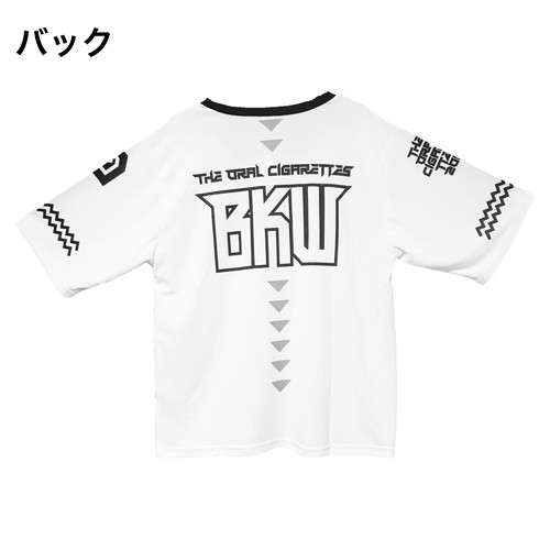 オリジナルBKW!!スポーツTシャツ2018(ハーフスリーブ)/ホワイト