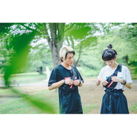 マーカー目玉ロゴウエストバッグ