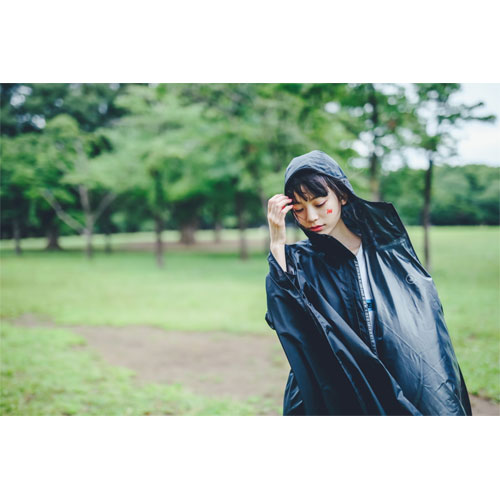 ReI project rain poncho(高性能撥水仕様)