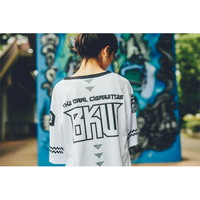 オリジナルBKW!!スポーツTシャツ2018(ハーフスリーブ)/ホワイト