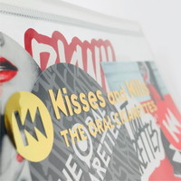 Kisses and Kills ステッカーセット&クリアケース