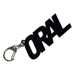 ORALアクリルキーホルダー リッチブラック