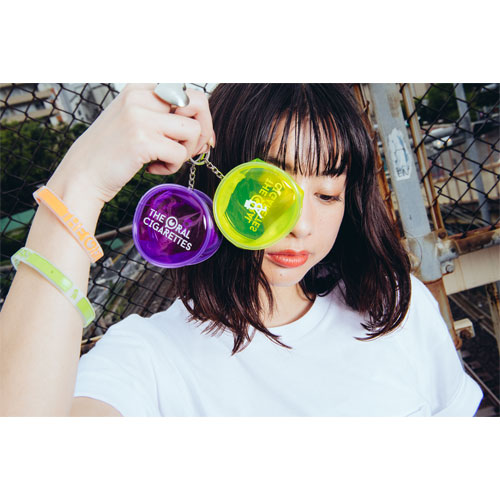 クリアコインケース/パープル