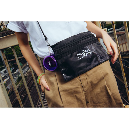 クリアコインケース/パープル