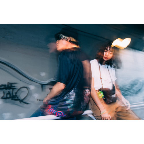 クリアコインケース/パープル