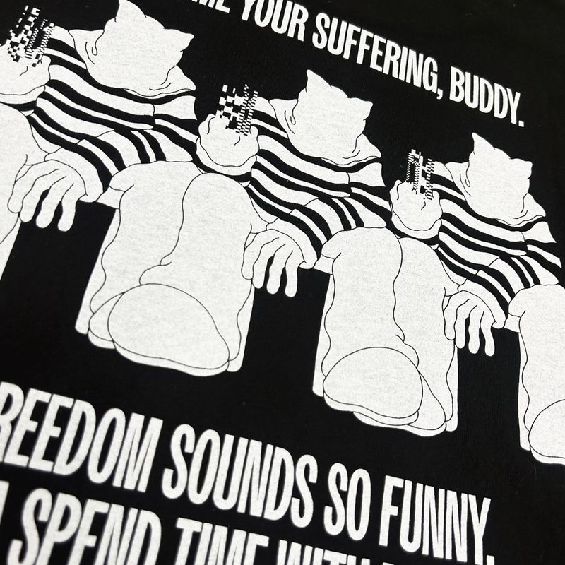 OD Tシャツ/ブラック