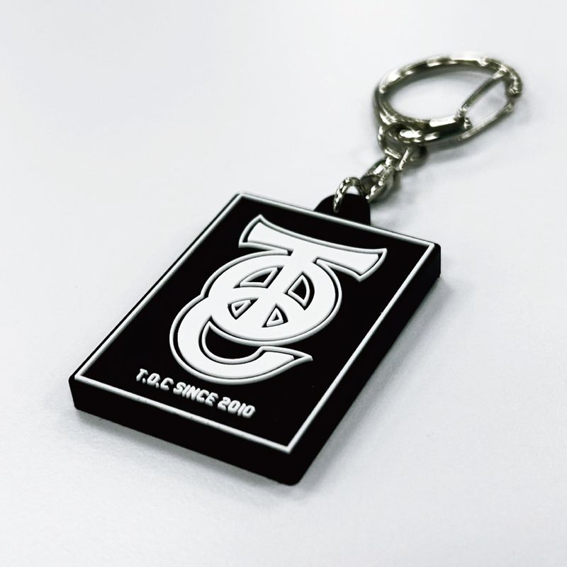 TOC PEACE ラバーキーホルダー