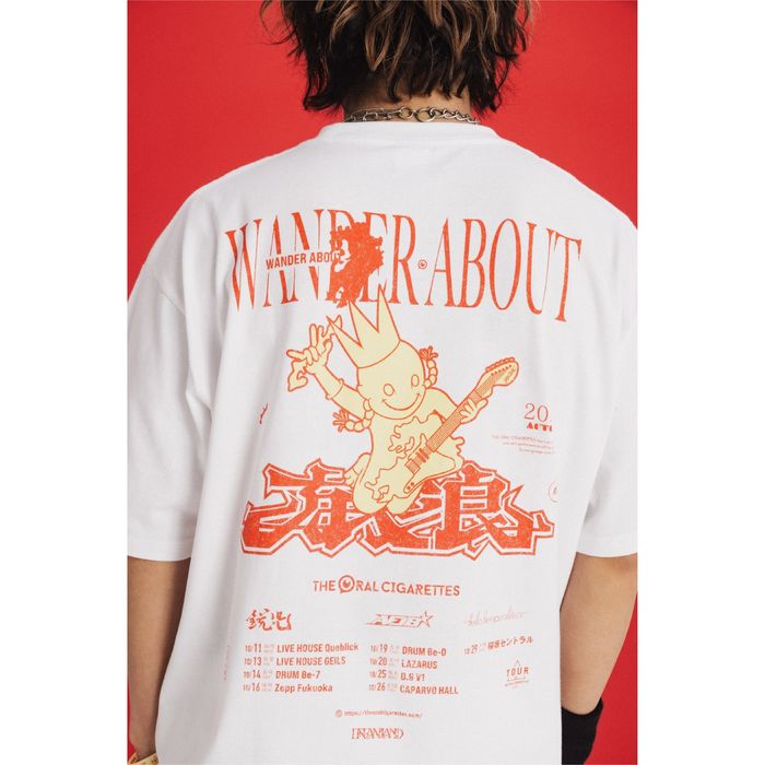 WANDER ABOUT 放浪 TOUR Tシャツ 九州・沖縄ver.