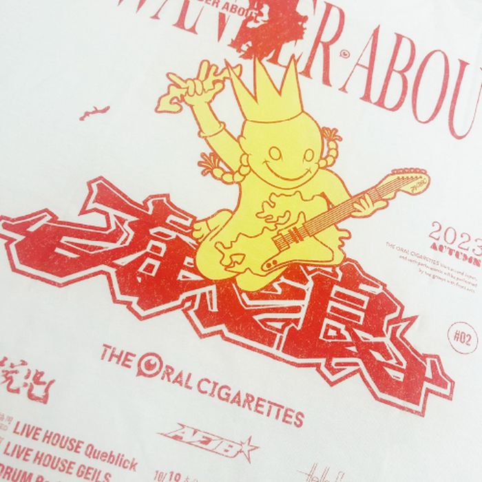 WANDER ABOUT 放浪 TOUR Tシャツ 九州・沖縄ver.