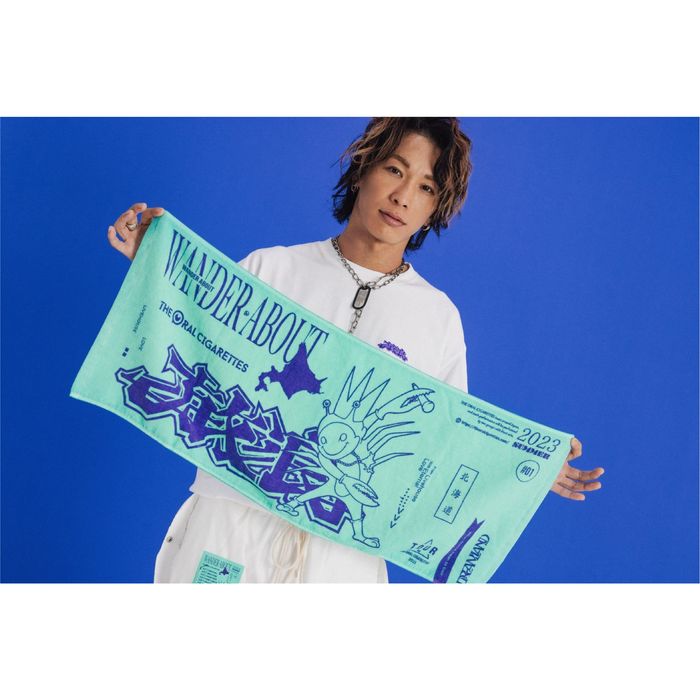 WANDER ABOUT 放浪 TOUR フェイスタオル 北海道ver.