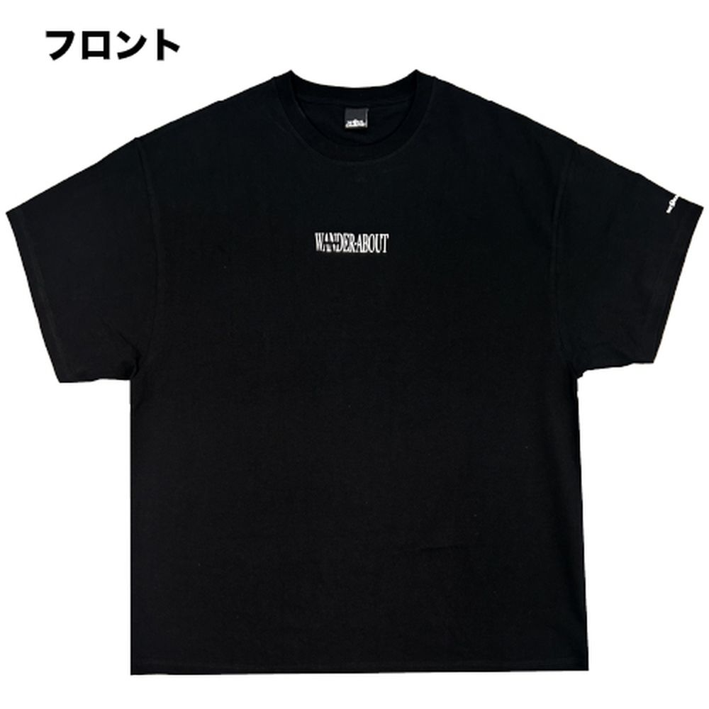 WANDER ABOUT 放浪 TOUR ビッグシルエットTシャツ