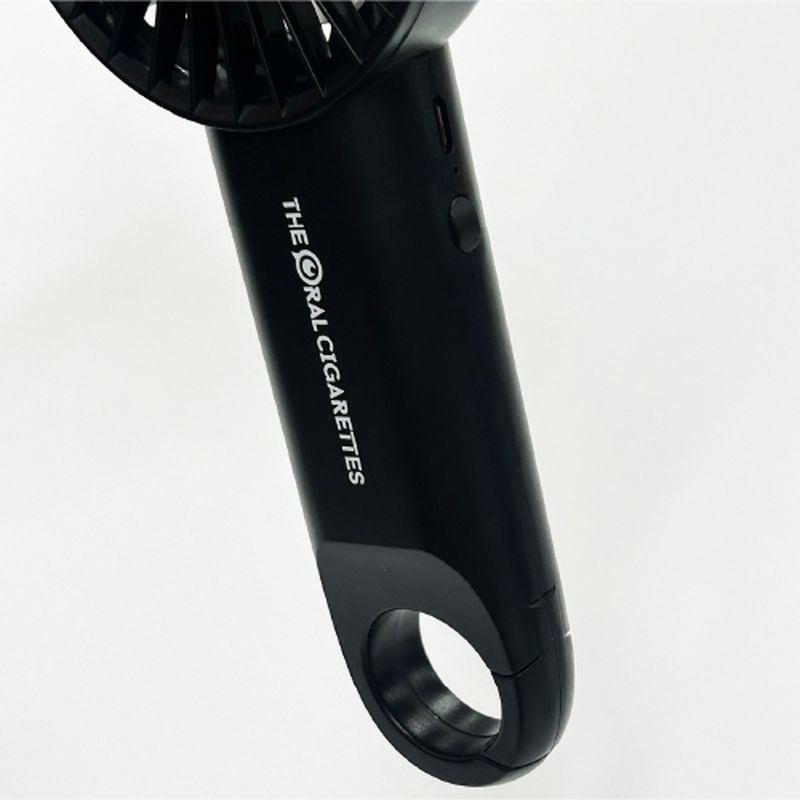 目玉ロゴハンディファン/ブラック