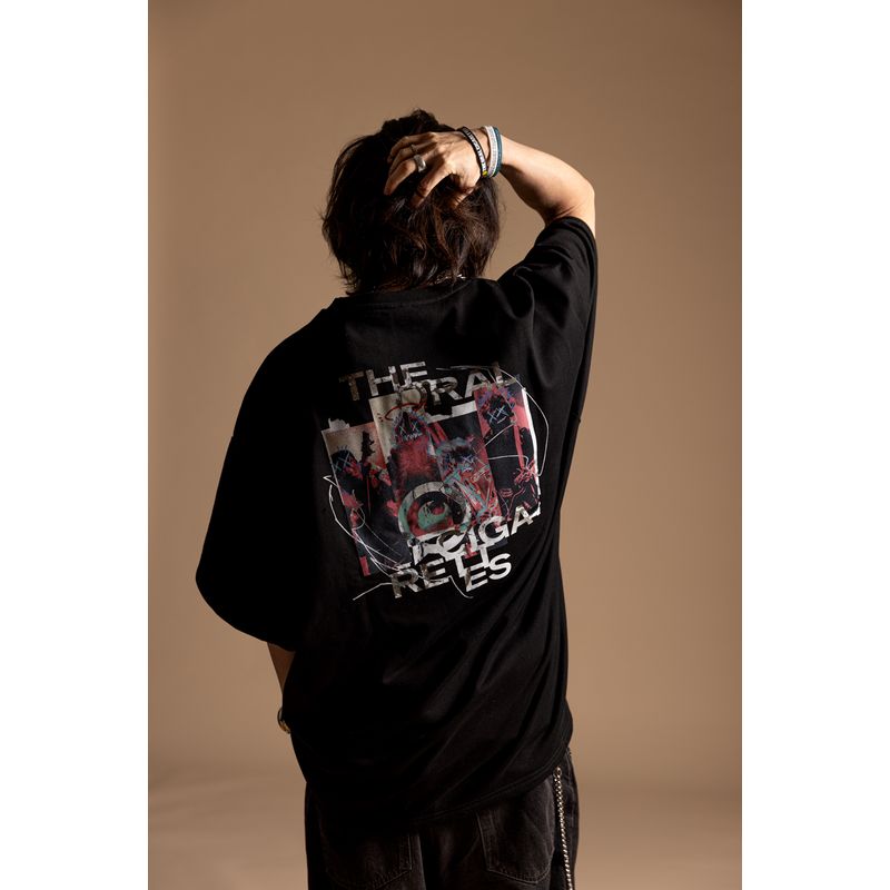 ファントムビッグスウェットT/ブラック