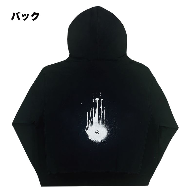 グランジロゴパーカー 2027/ブラック