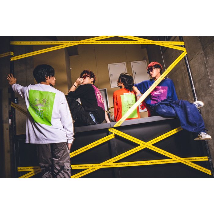 〈BUG OVER SILK PRINT WEAR〉Tシャツ