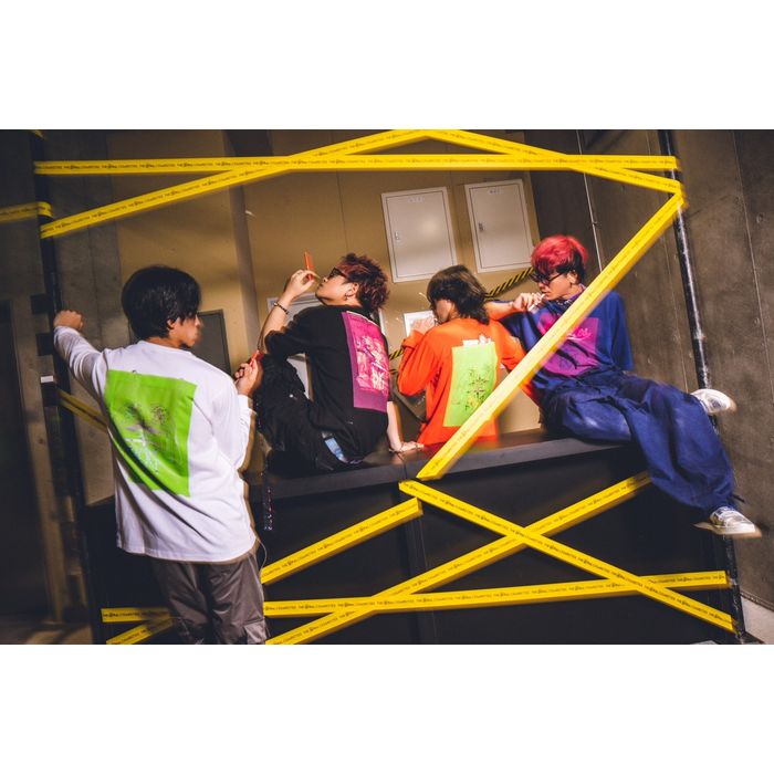 〈BUG OVER SILK PRINT WEAR〉Tシャツ