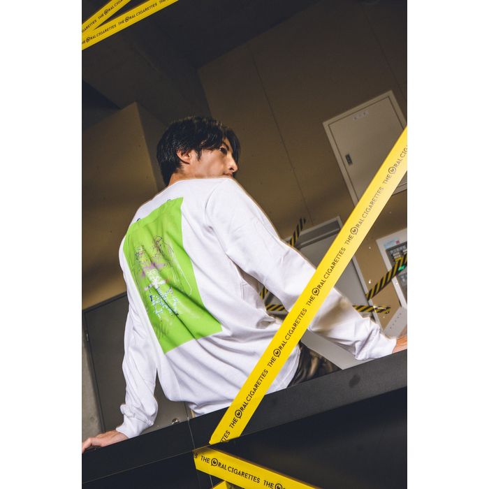 〈BUG OVER SILK PRINT WEAR〉ロンT