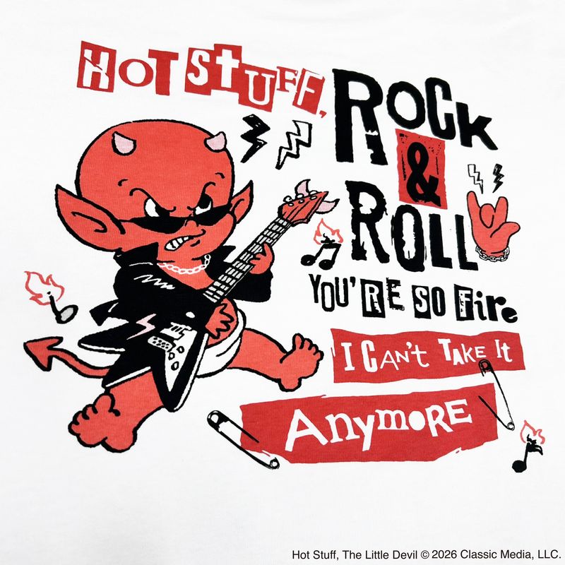THE ORAL CIGARETTES×HOT STUFFコラボTシャツ/ホワイト