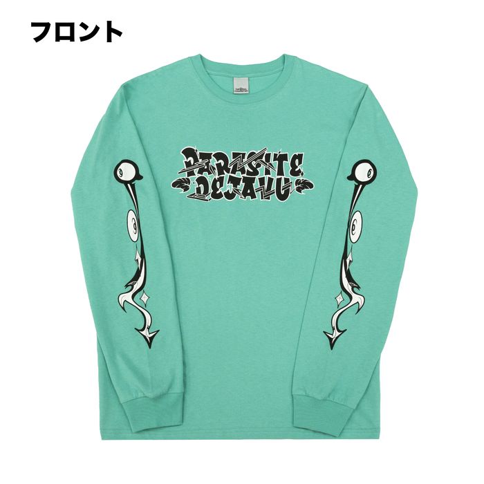 【11】PD'24 × COIN PARKING DELIVERY 目黒さんver.2024ロンT/ミントグリーン