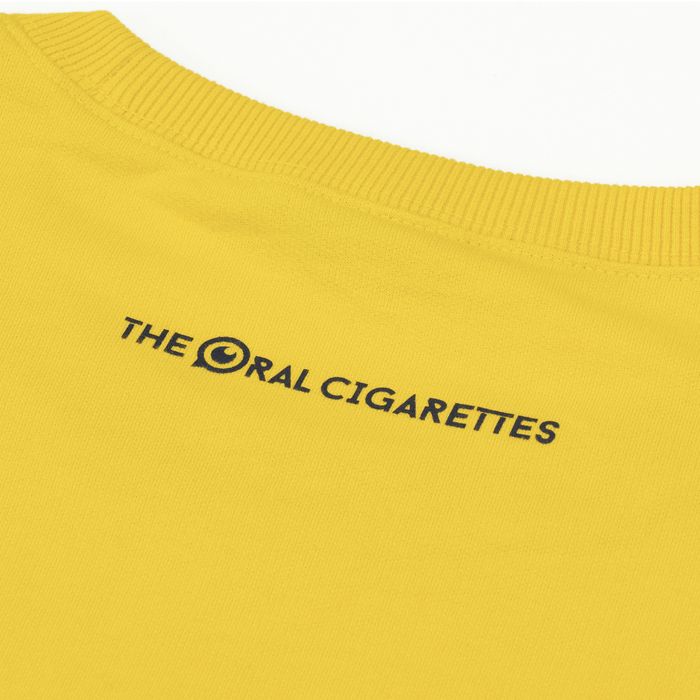 【4】PD'24 カレッジロゴスウェットロンT/イエロー