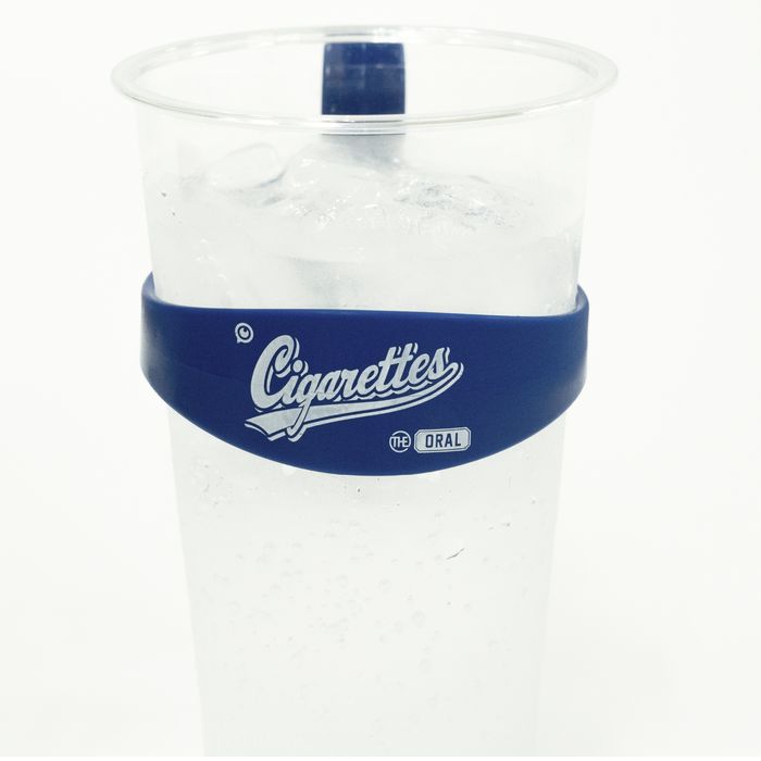 【32】シガレッツロゴカップホルダー/ブルー