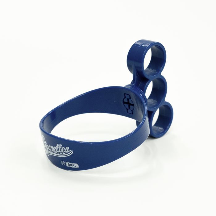 【32】シガレッツロゴカップホルダー/ブルー