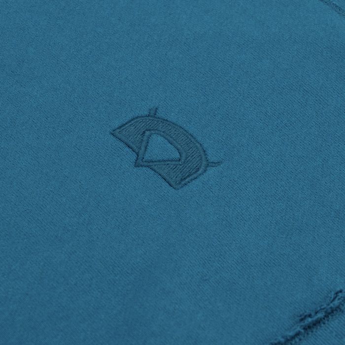 【13】DREAMLAND LOGO Zipup Hoodie/ピーコックブルー