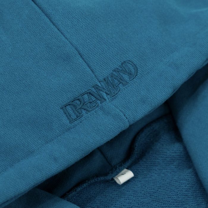 【13】DREAMLAND LOGO Zipup Hoodie/ピーコックブルー
